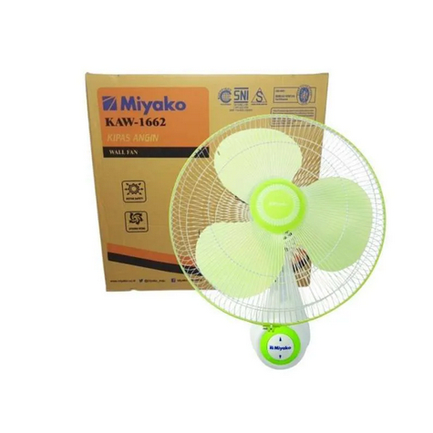 PROMO KIPAS ANGIN WALL FAN MIYAKO 1662 KIPAS ANGIN DINDING