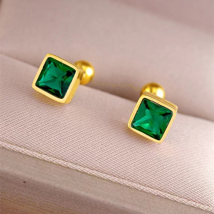 Anting baut zirconia titanium anti karat harga grosir bisa cod