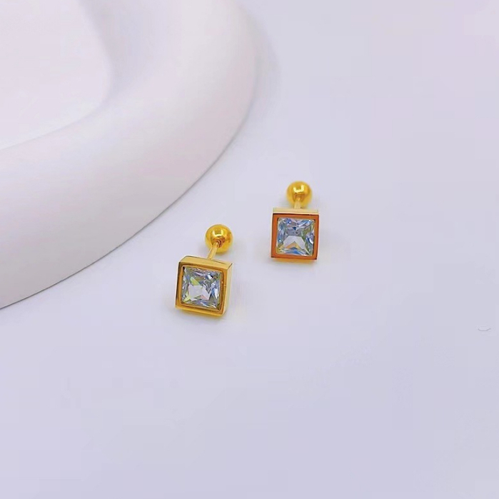 Anting baut zirconia titanium anti karat harga grosir bisa cod