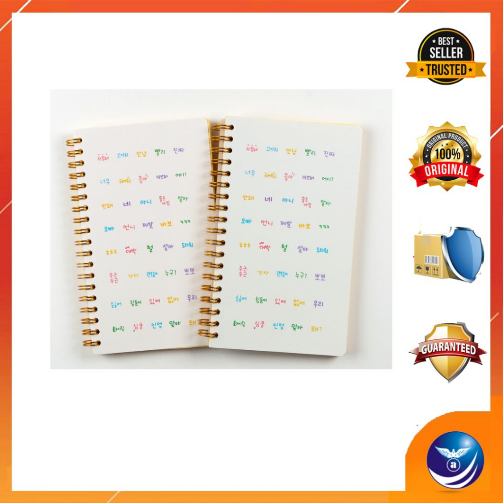 

Notebook Oxford Spiral Mini Hangeul & 7MM Ruled