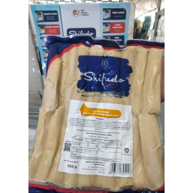 

Shifudo Fish Roll Cheese 500g