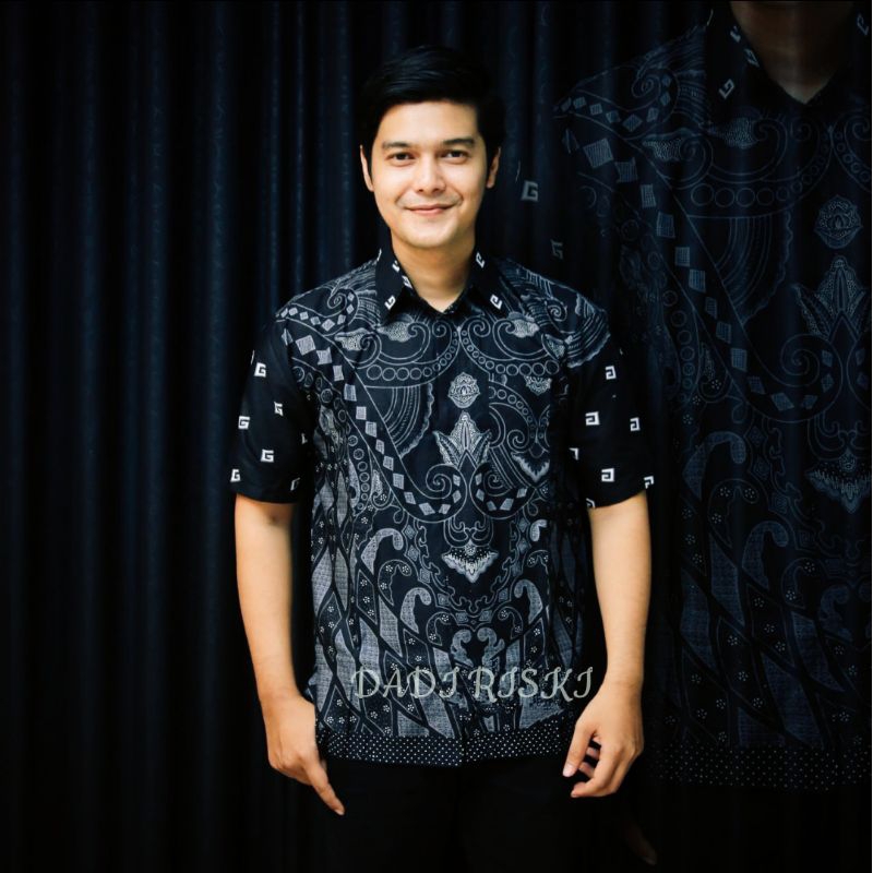 Kemeja Batik Pria Lengan Pendek Katun Primis Premium Halus M L XL XXL