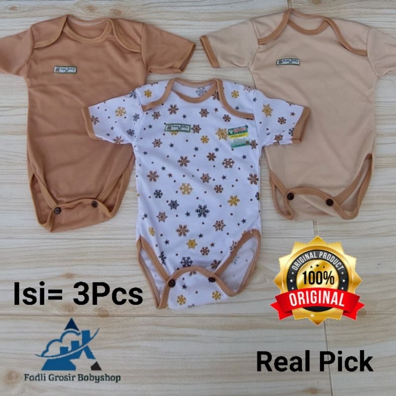 3 Pcs Baju Bayi Segitiga Baju Bayi Newborn Terlaris