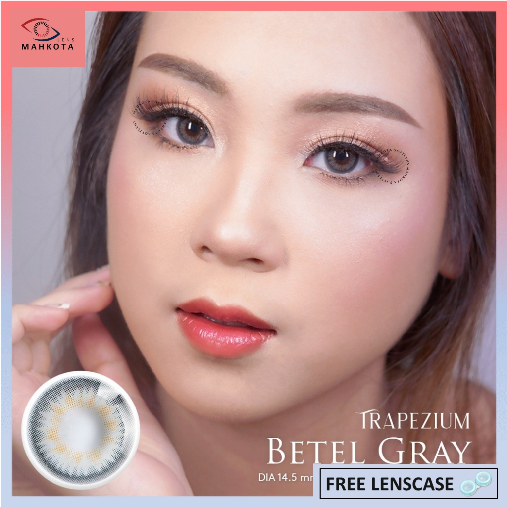 SOFTLENS TRAPEZIUM NORMAL BY CTK DIA 14.5MM / FREE LENSCASE / Softlen Soflen Soflens