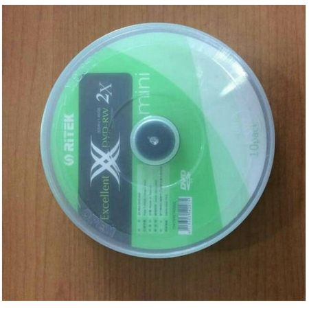 RITEK DVDRW Mini 30 menit / DVDRW handycam 1.4GB / DVD-RW RITEK 2x