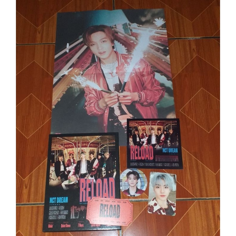 Official Album NCT DREAM Reload/NCT/NCT Dream/Album/Official/Jual Album/Album NCT