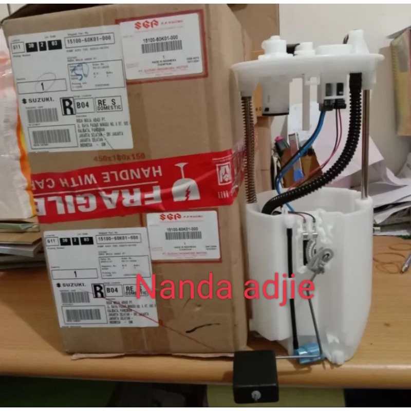 Fuel pump/Pompa bensin assy mobil suzuki APV, ARENA, MEGA CARRY original