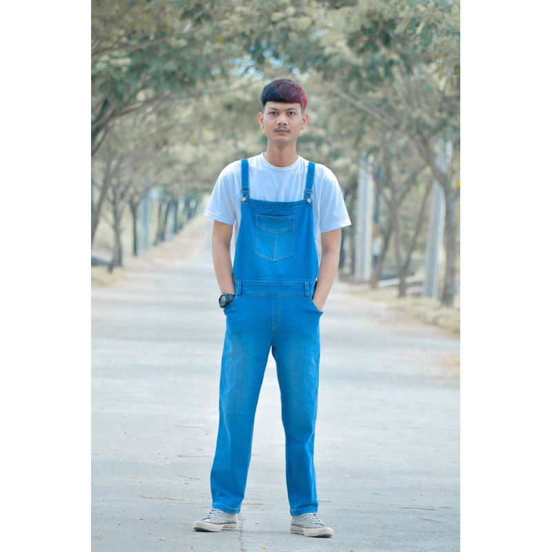 ORIGINAL BAJU OVERALL JUMPER CELANA KODOK MINION MARIO BROSS BROS ANGKLE ANKLE KODOK MONYET MONTIR T