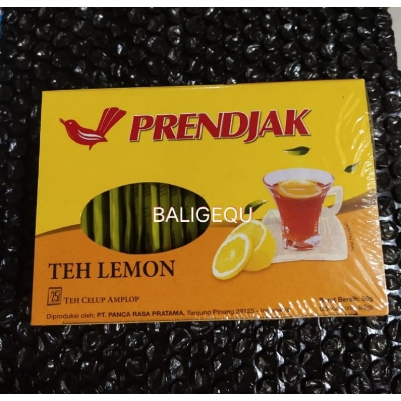 

Teh prendjak celup amplop lemon