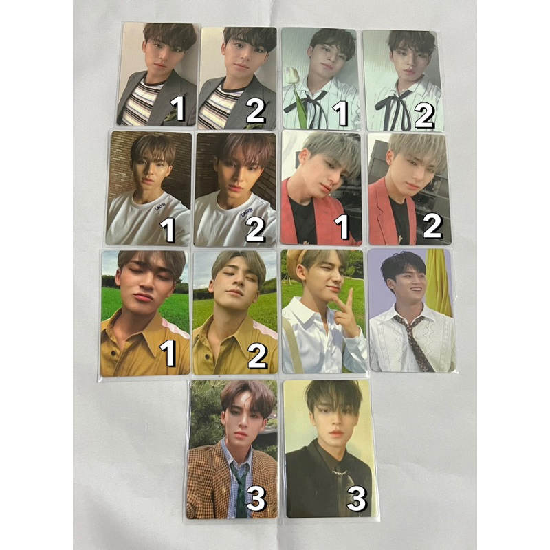 [OFFICIAL] SEVENTEEN MINGYU PHOTOCARD AN ODE