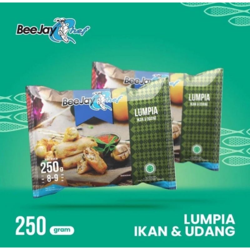 Bee Jay Lumpia Ikan Udang 250Gr