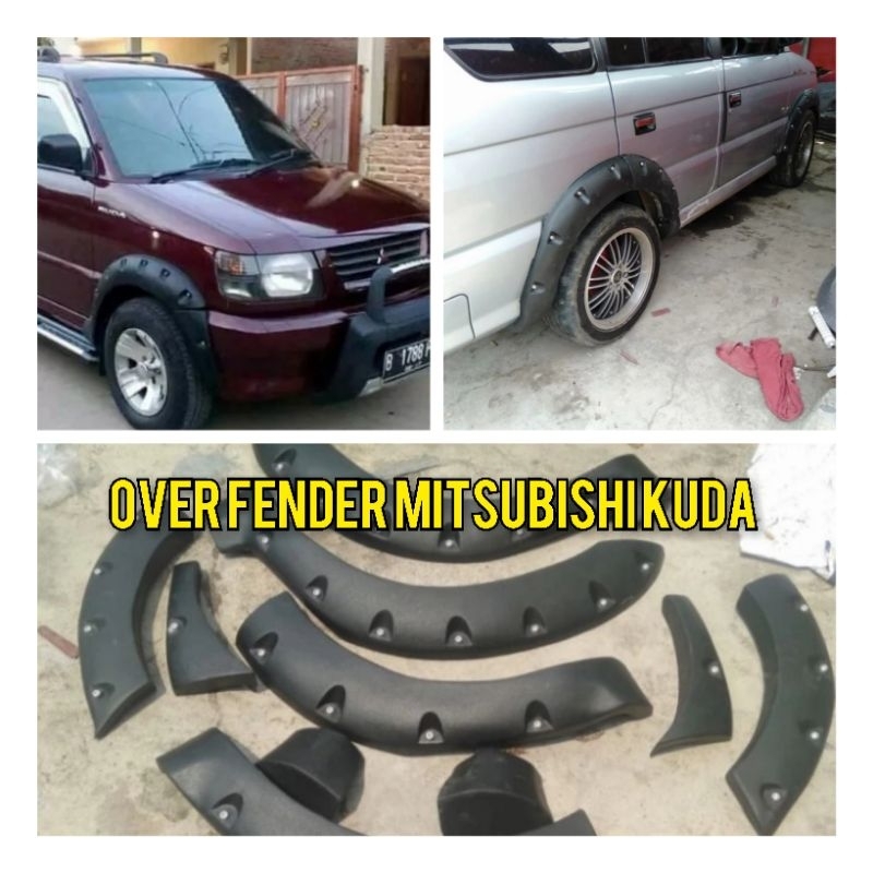 over fender Mitsubishi kuda