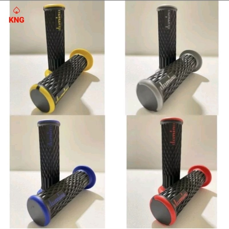 Handgrip Motor Merk Domino Model Jaring Terbaru Cocok Untuk Semua Jenis Motor - Handgrip Wajik Domino Universal