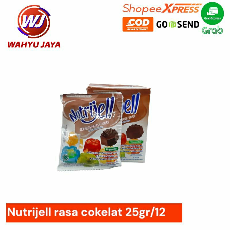 

nutrijell cokelat 25gr/12