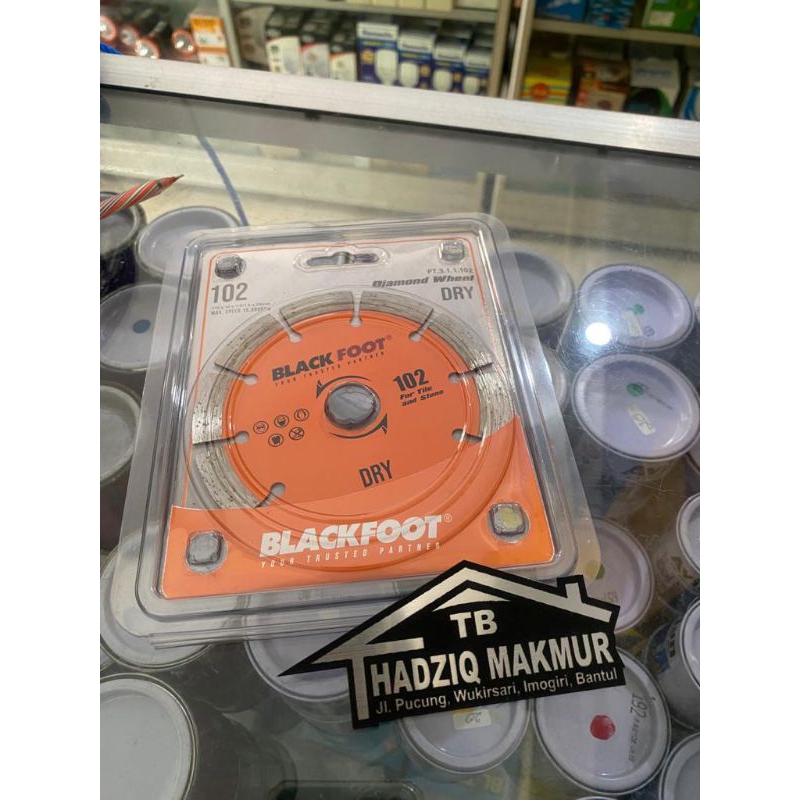 Blackfoot Diamond Wheel 102 Dry