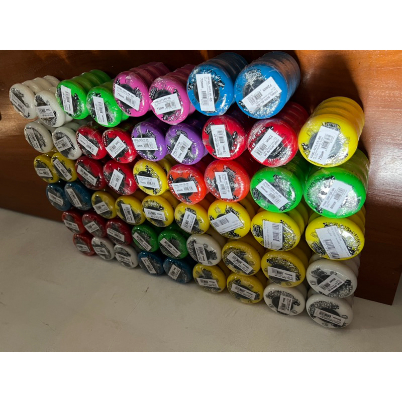 pesanan part sepatu roda frame falcon bearing keramik dan ban fr street invander