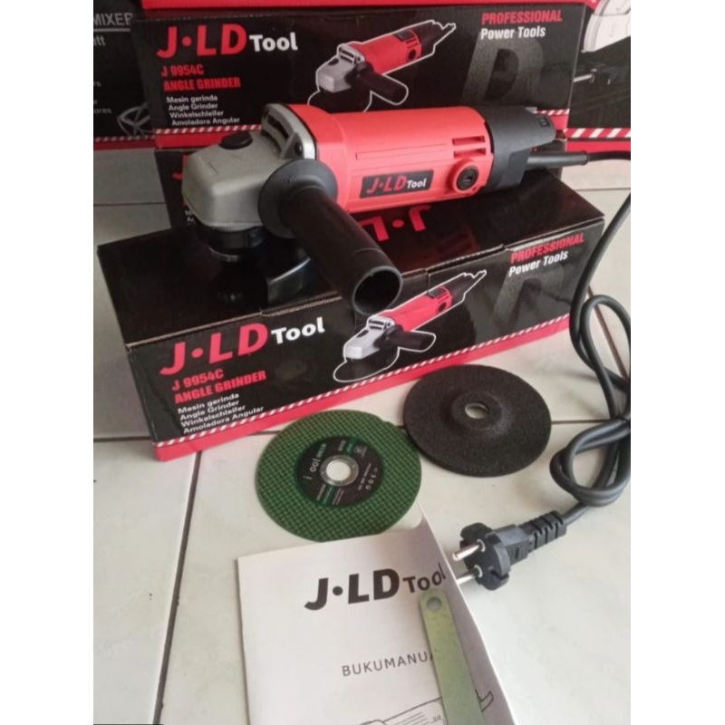 ORI JLD Tool Mesin Gerinda Tangan 4 inch Angle Grinder J-9954C