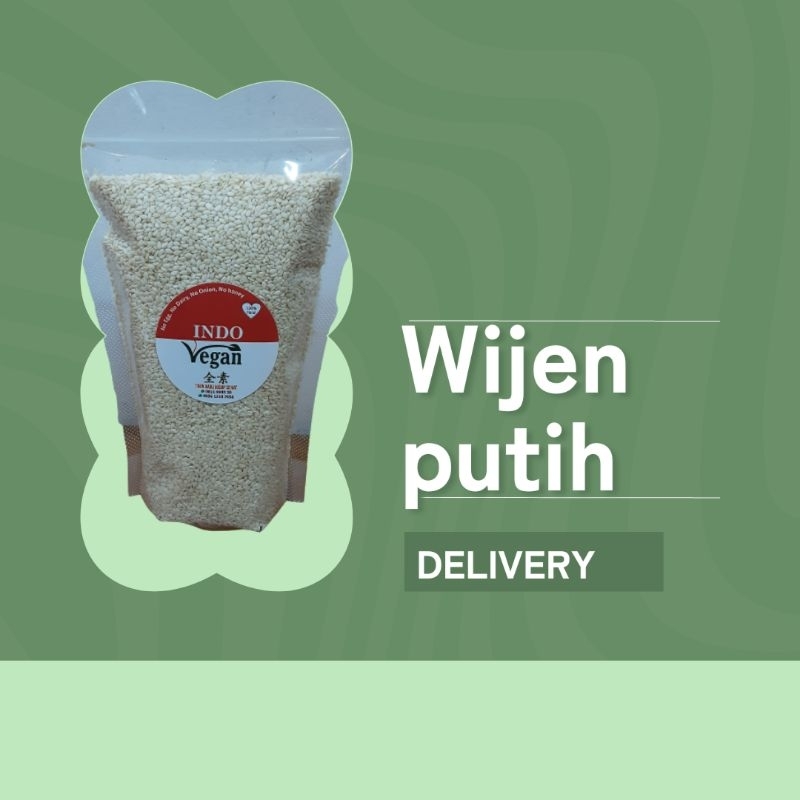 

Wijen Putih 250 gram,Delivery.(Vegan Friendly)