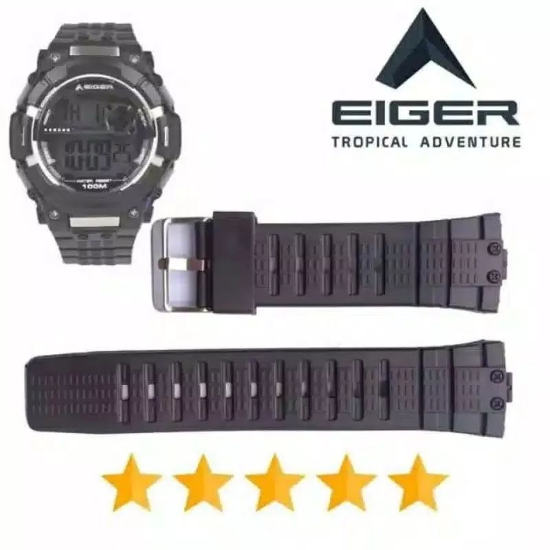 Tali Strap  jam tangan Eiger Ls-80 LS-102 IYW-0102  LS80 LS102 IYW0102