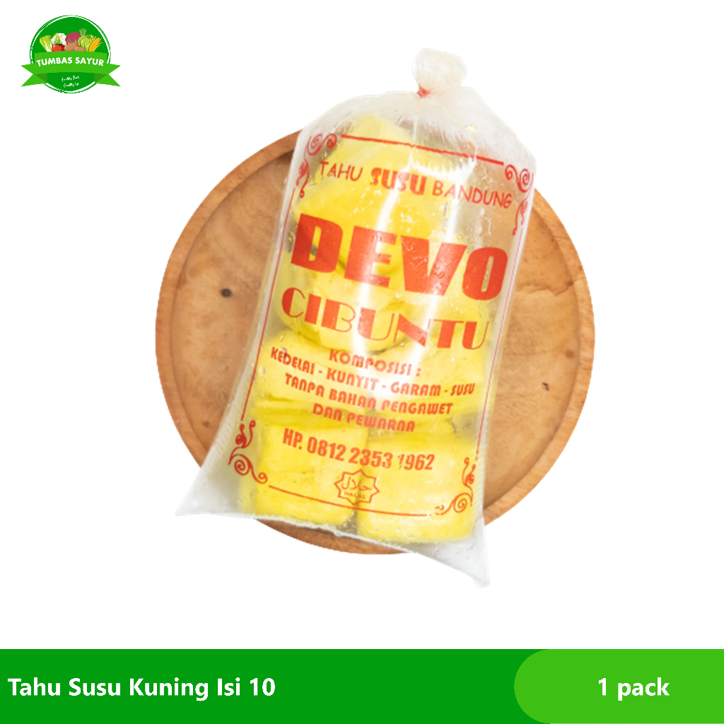 

Tahu Susu Kuning Isi 10