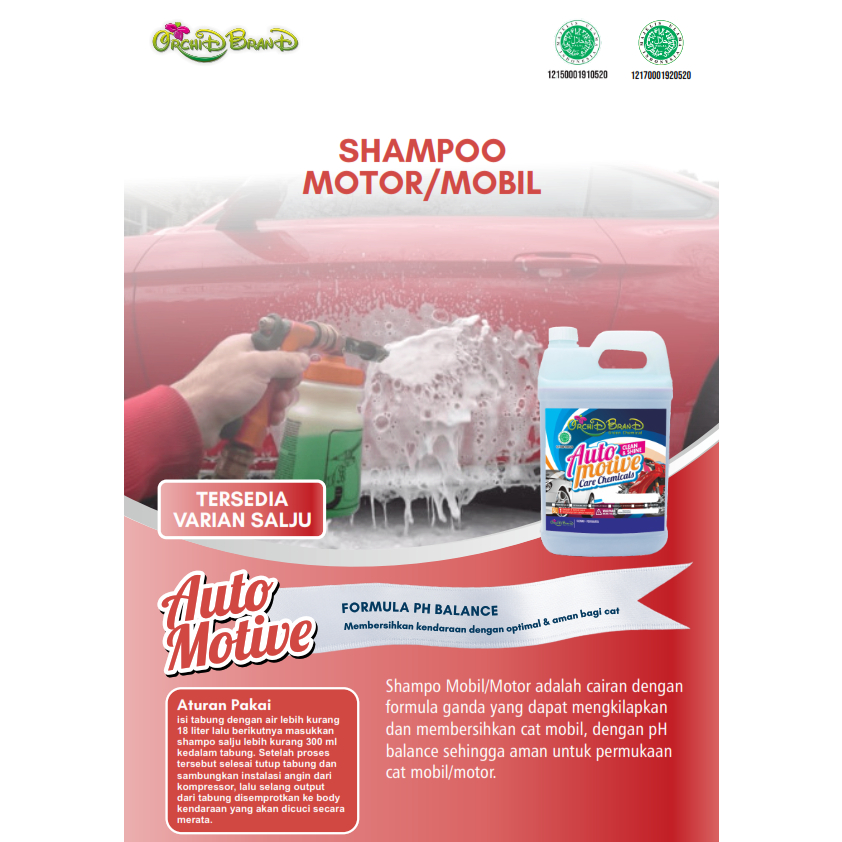 Shampoo Mobil Salju Car Wash Cuci Mobil Cuci Salju Sabun Cuci Mobil 5L