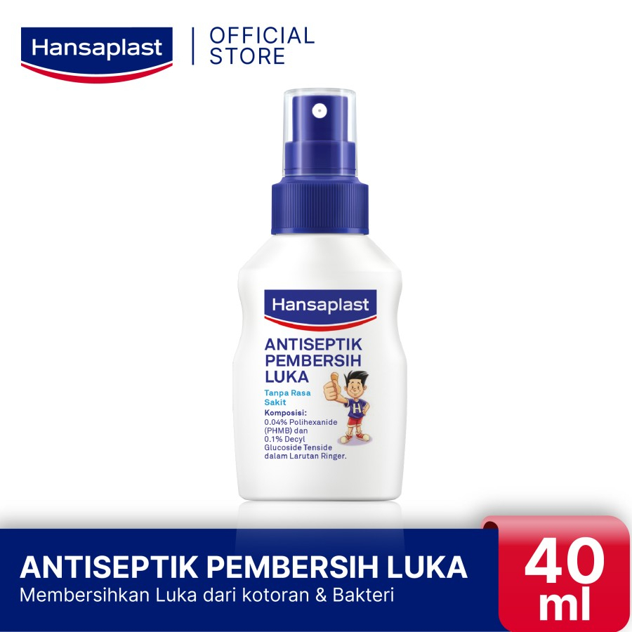 Hansaplast Wound Spray Antiseptic - Pembersih Luka Tanpa Rasa Perih