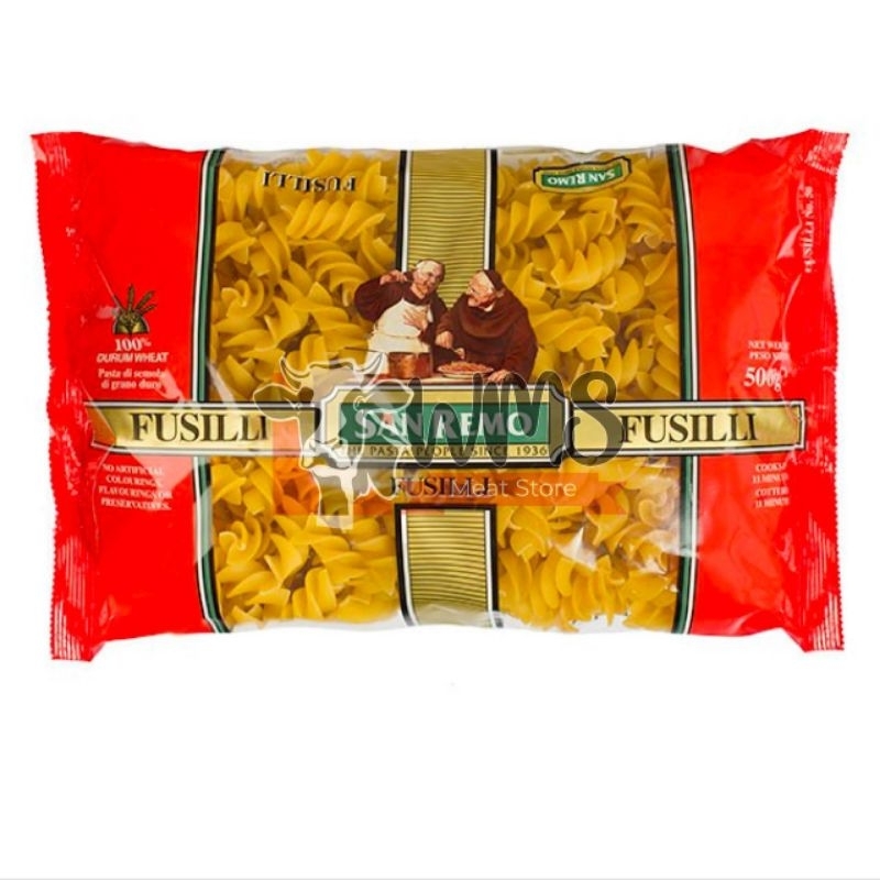 

Pasta Fusilli San Remo- 500gr