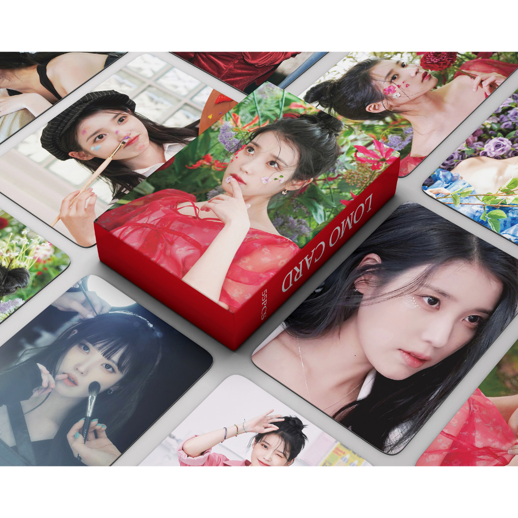 [kstuffind] IU SEASON'S GREETINGS 2023 PHOTOCARD LOMO CARD KARTU FOTO PC MURAH 54PCS PCS 54