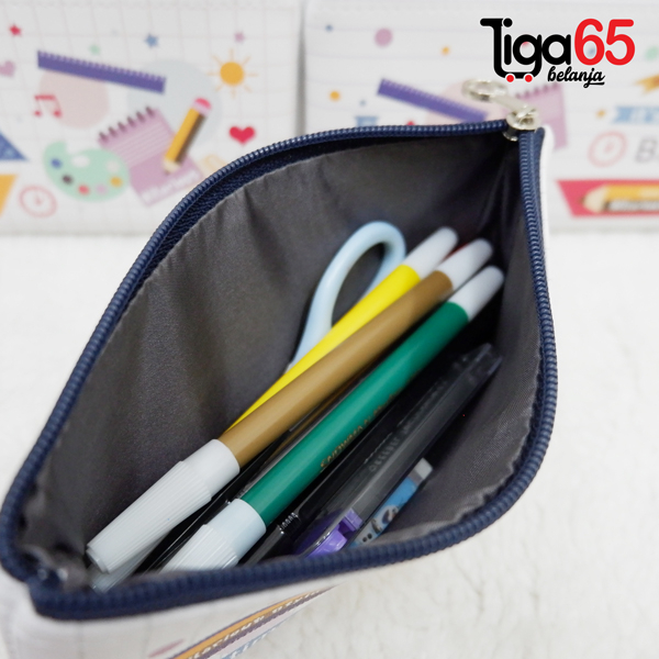 365 Tempat Pulpen pensil / Kotak Pensil / PENCIL BAG / Tas Organizer / Pouch / PENCIL BAG HILARIOUS 223-001