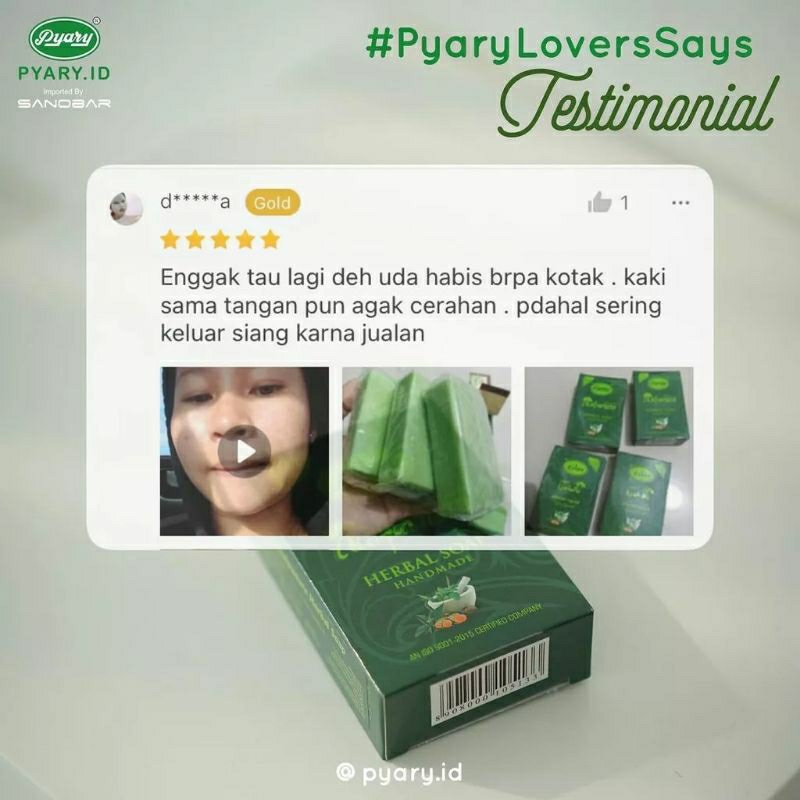 SABUN ARAB | PYARY NALPAMARA | HERBAL | BOOM | ORIGINAL