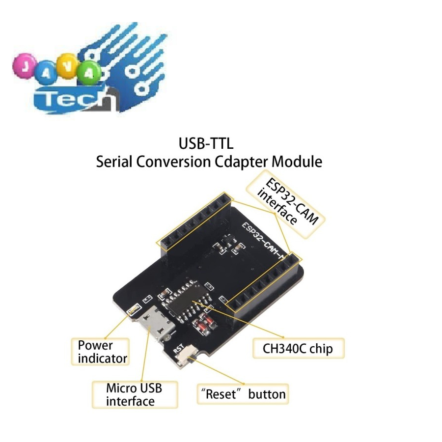 ESP32-Cam OV2640 2MP + WiFi Bluetooth Module ESP32 Dual-Core 32-bit