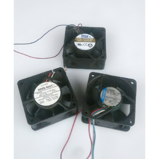 Fan Dc Brushless NMB 48v 0.07A,AVC 48v 0.16A,Ebmp 48v 0.04A 6x6x2.5cm