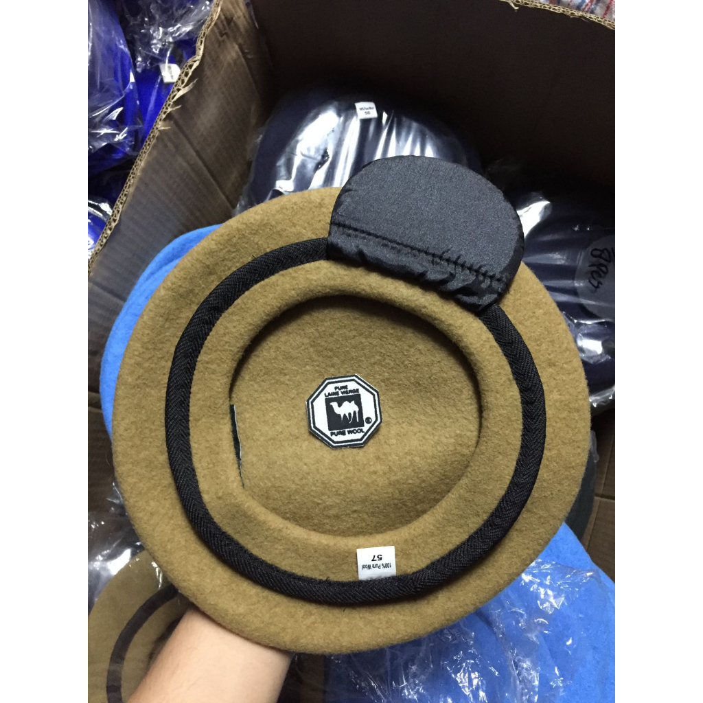 Topi Baret IPDN, Camel Asli Logo Onta Hitam