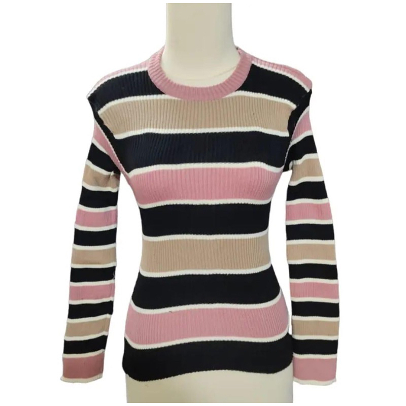 Bica Knit Inner Sweater Wanita - Atasan Rajut Tebal Press Body