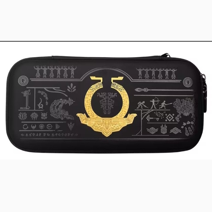 Nintendo Switch OLED Tas Travel Storage Bag Shoulder Bag Pouch Case Zelda Edition