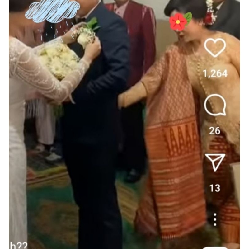 songket sutera motif piala tanpa sambungan terbaru promo pengantin suhut batak