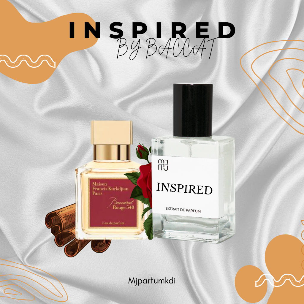 MJ inspired by Baccarat Extrait de parfum  Parfum wanita parfum tahan lama parfume inspired parfum f