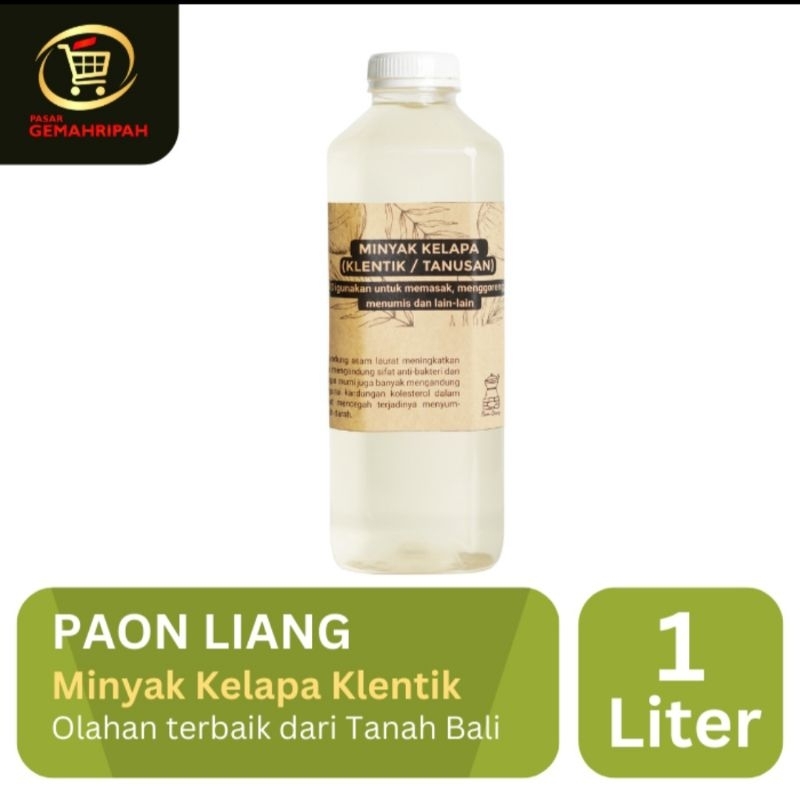 

Minyak Kelapa Klentik (Organik) - 1 Liter