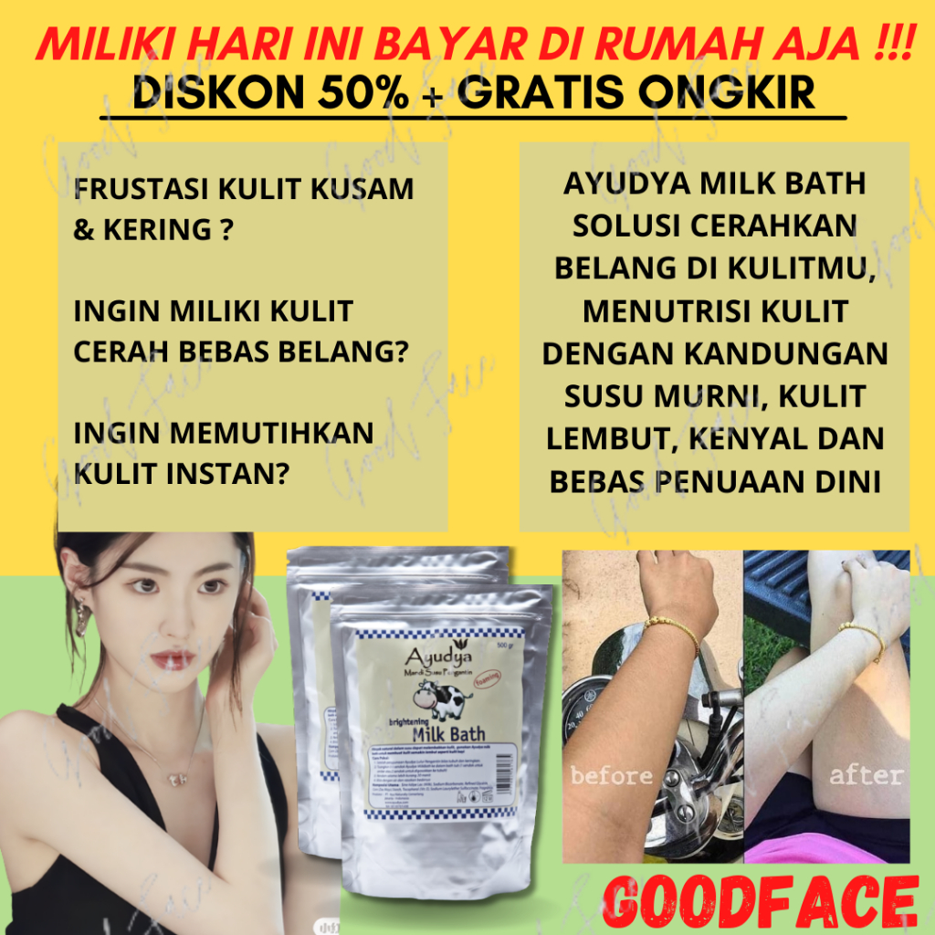 Ayudya Milk Bath 500 foaming