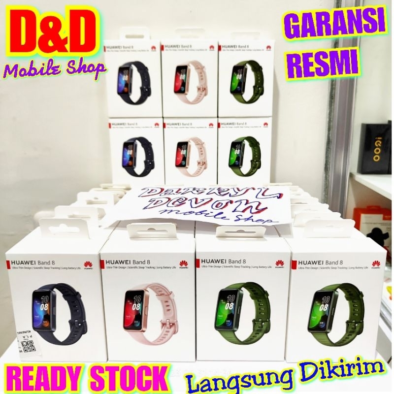 NEW HUAWEI BAND 8 Smartband Smartwatch GARANSI RESMI HUAWEI INDONESIA 1 tahun