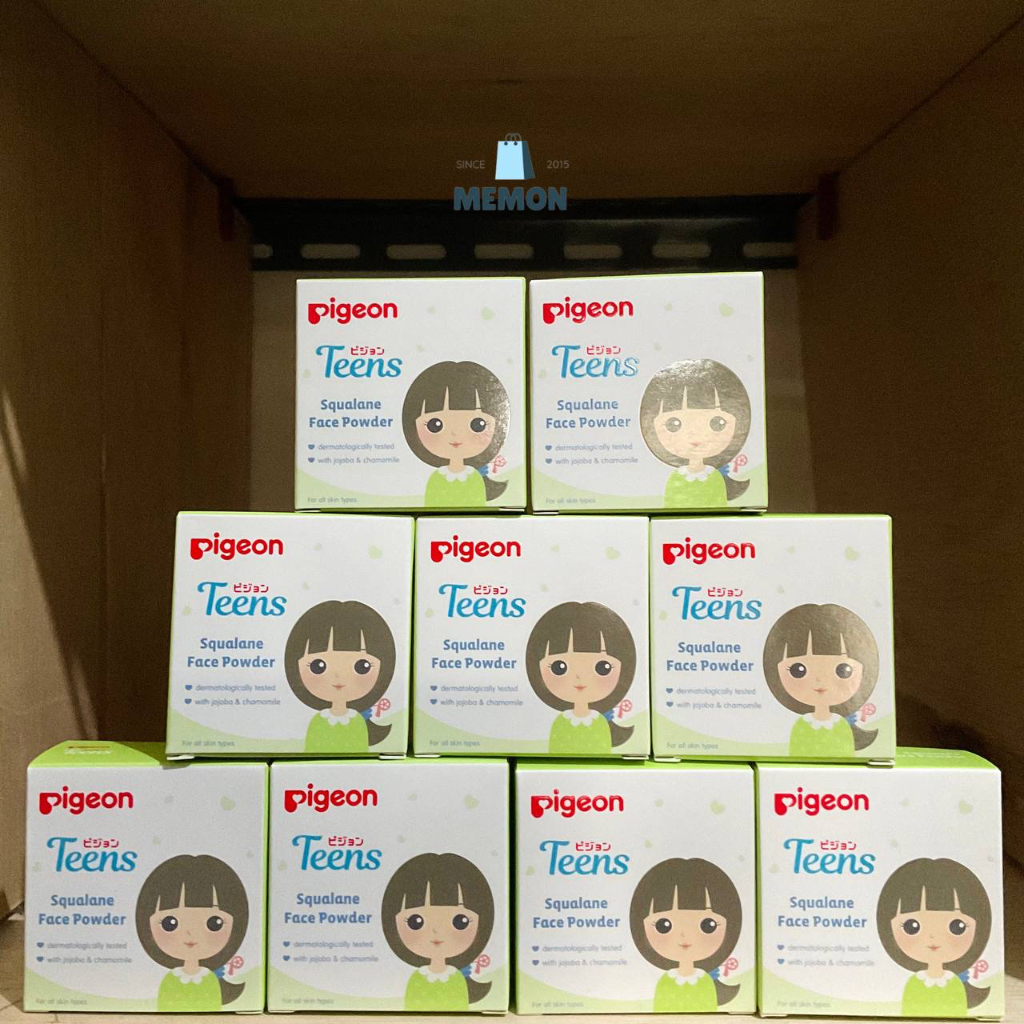 READY PIGEON TEENS squalane Face Powder 12Gr / JOJOBA CAMOMILE BEDAK