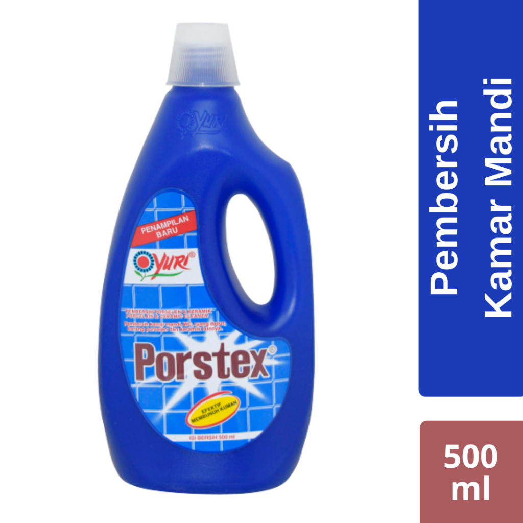 Porstex 500 ml - pembersih toilet lantai - obat pembersih lantai wc