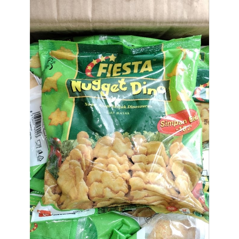 

Fiesta Chicken Nugget Dino 500gr