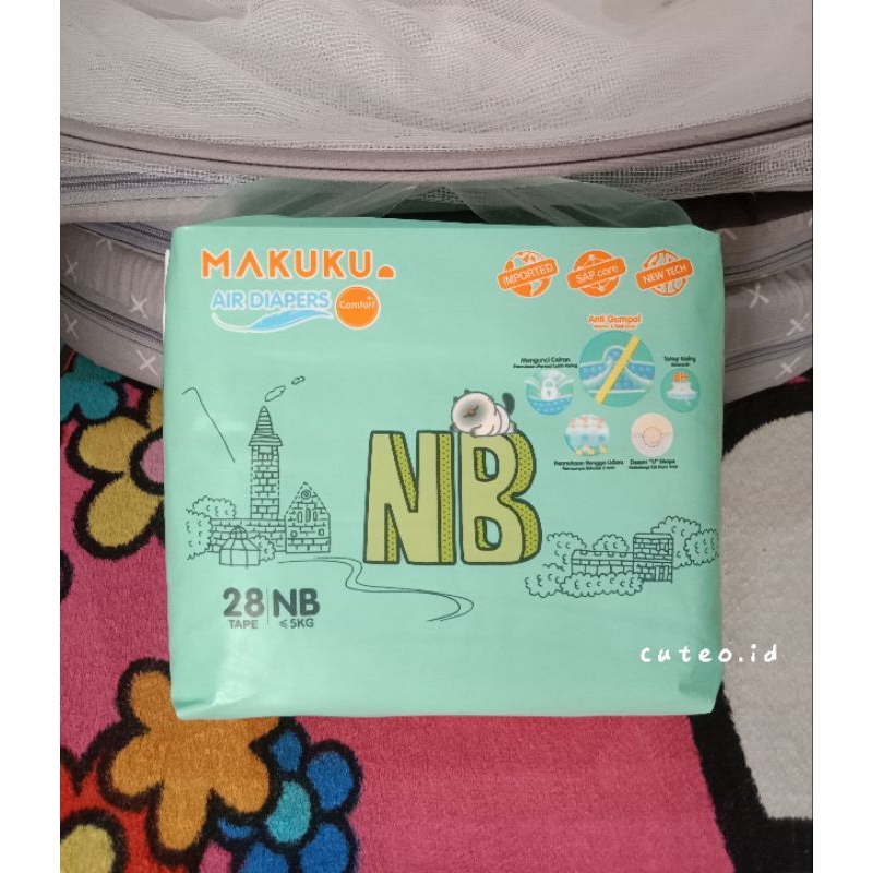 Makuku New Born 28 Tape | Diapers Newborn | Pampers