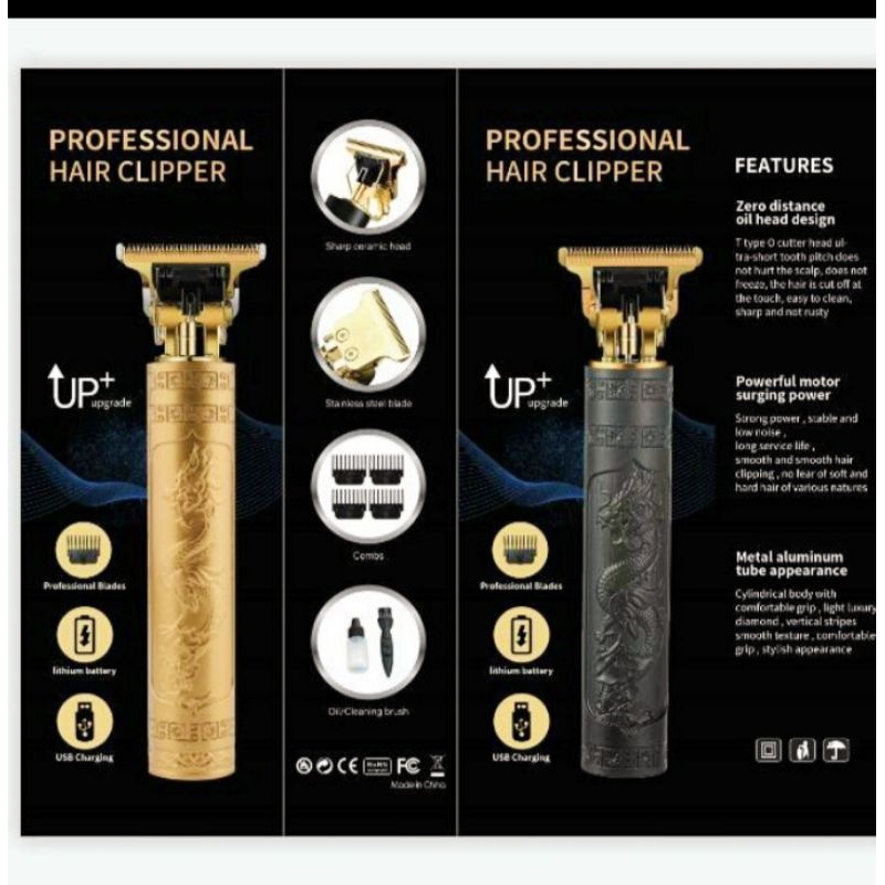 Alat cukur rambut usb potable jenggot kumis portable 1200ma Dragon mesin cukur rambut charger Rechar