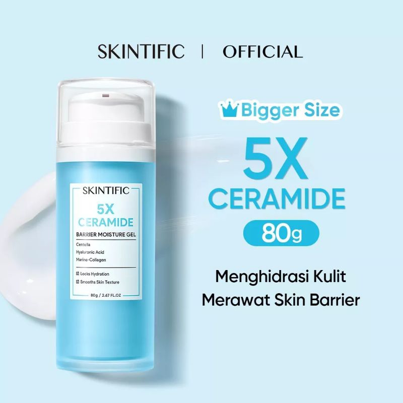 moisturizer 5x ceramide skintific 80gram