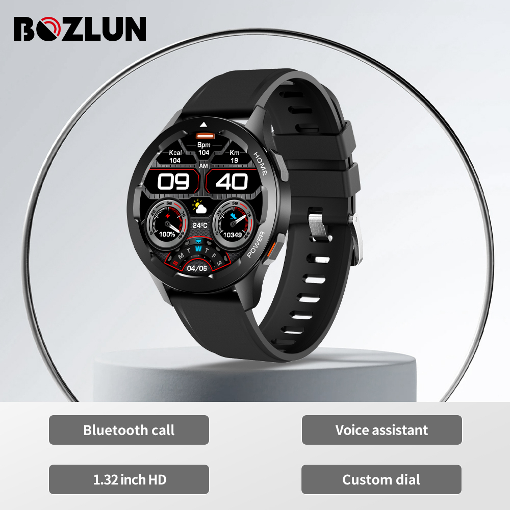 Jam Tangan Pria Wanita Digital Smartwatch Smartwatch Bluetooth Call/ Body Temperature /Customize Watch Wajah Berlaku Android iOS/wallpaper custom Heart Rate blood pressure monitor