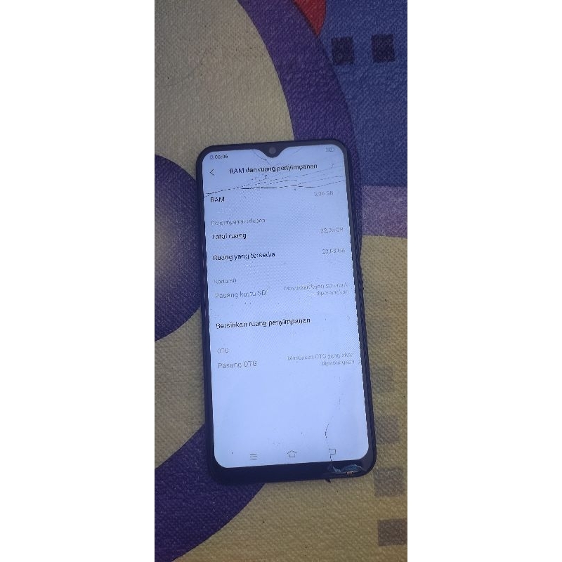 MESIN VIVO Y12 RAM 3/32
