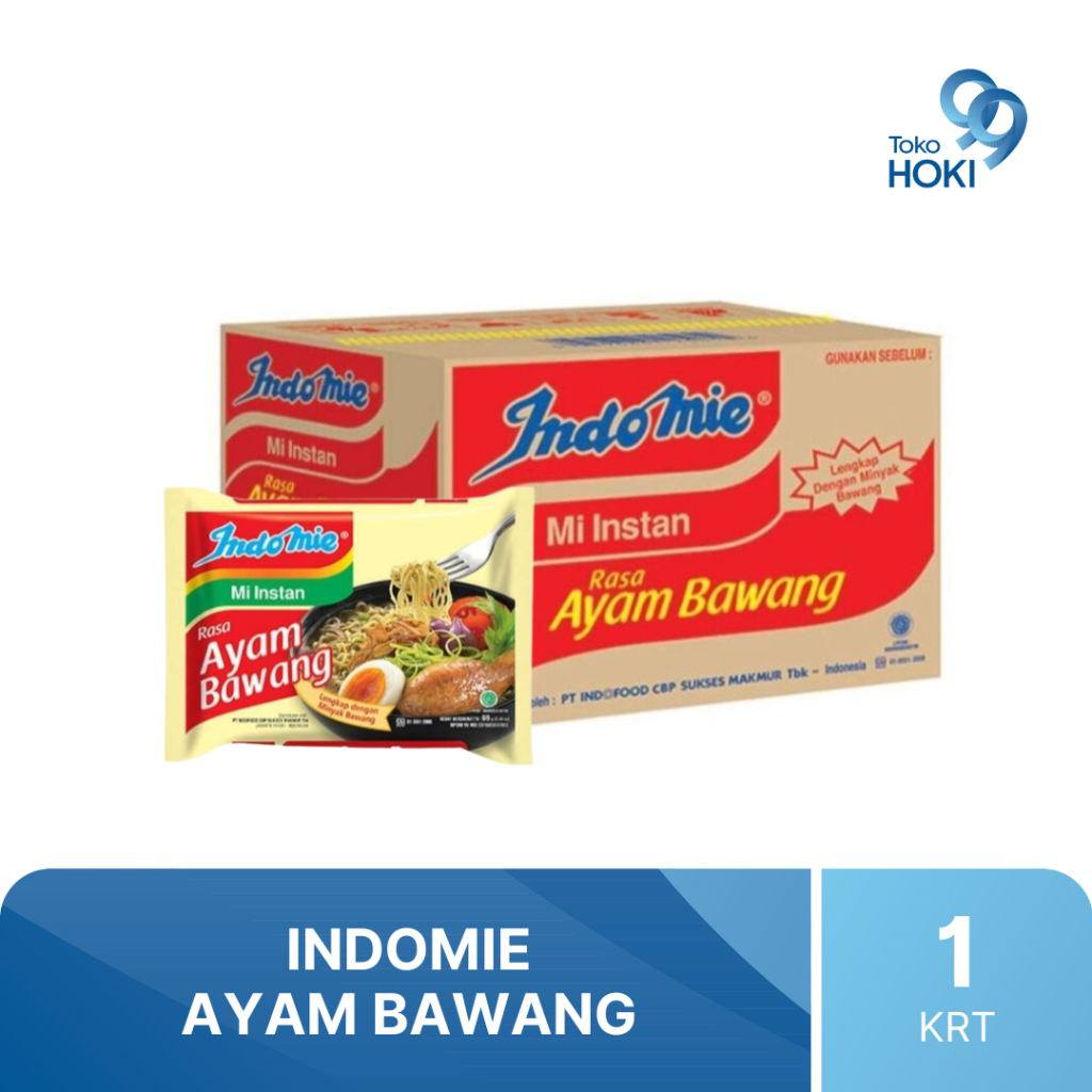 

INDOMIE AYAM BAWANG 1 DUS ISI 40 PCS