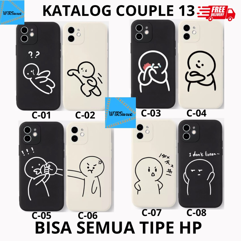 garskin stiker case semua tipe hp couple